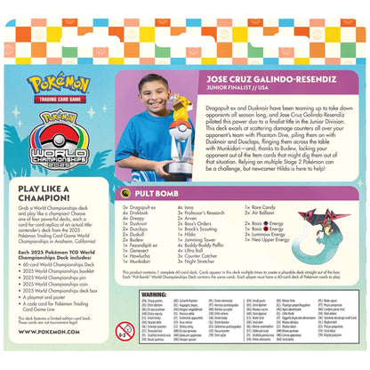 2025 Pokemon TCG World Championships Deck - Jose Deck