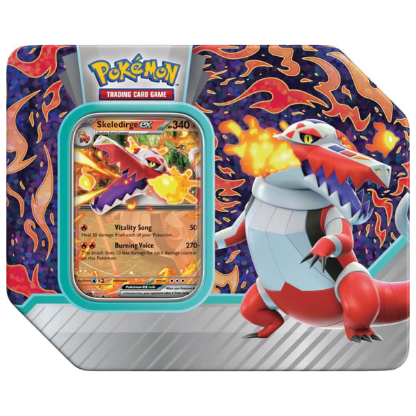 Pokemon TCG Paldea Partners Tin - Skeledirge ex