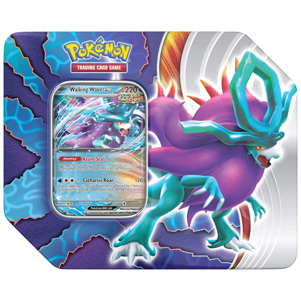 Pokemon TCG Paradox Clash Tin - Walking Wake ex