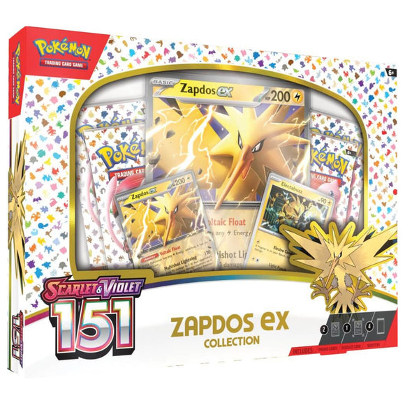 Pokemon TCG Scarlet & Violet 151 Collection - Zapdos ex