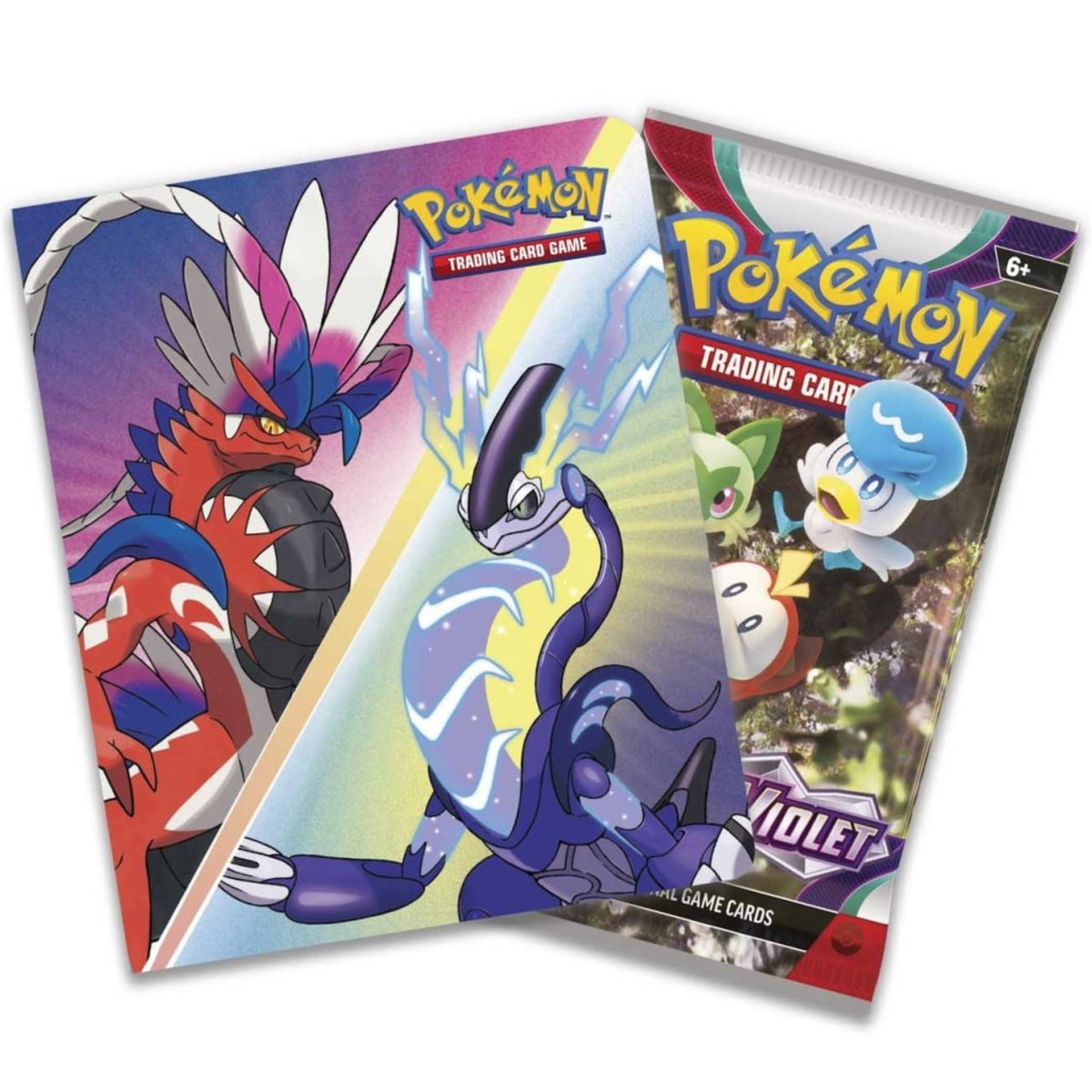 Pokemon TCG Scarlet & Violet Collectors Mini Portfolio With Booster