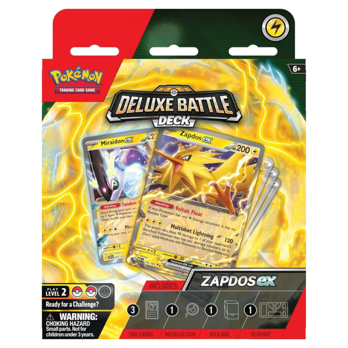 Pokemon TCG - EX Deluxe Battle Deck - Zapdos