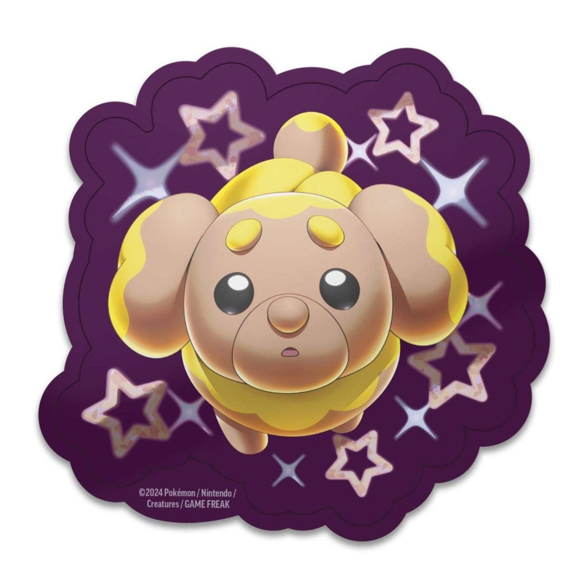 Pokemon TCG Scarlet & Violet Paldean Fates - Tech Sticker Collection - Shiny Fidough