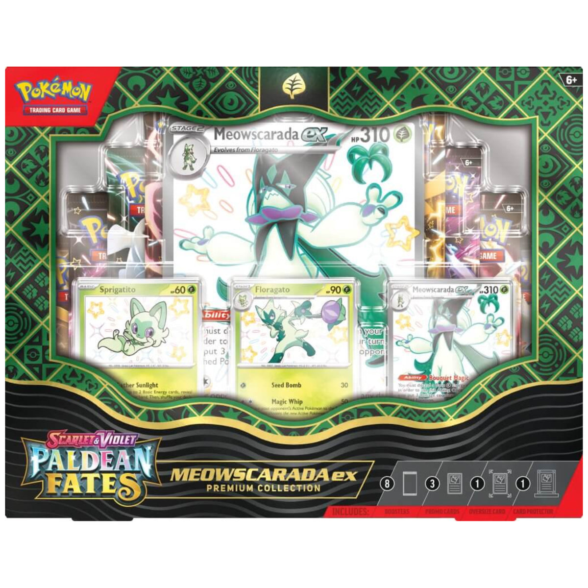 Pokemon TCG - Paldean Fates Premium Collection - Meowscarada ex