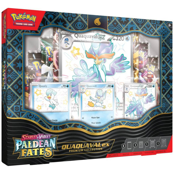 Pokemon TCG - Paldean Fates Premium Collection - Quaquaval ex