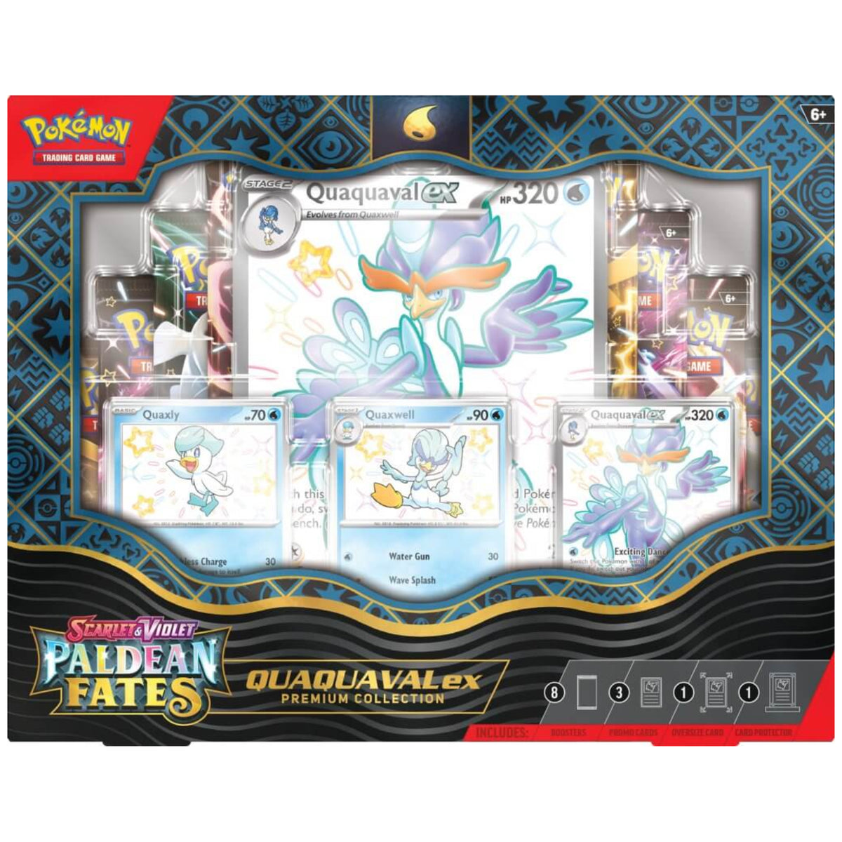 Pokemon TCG - Paldean Fates Premium Collection - Quaquaval ex