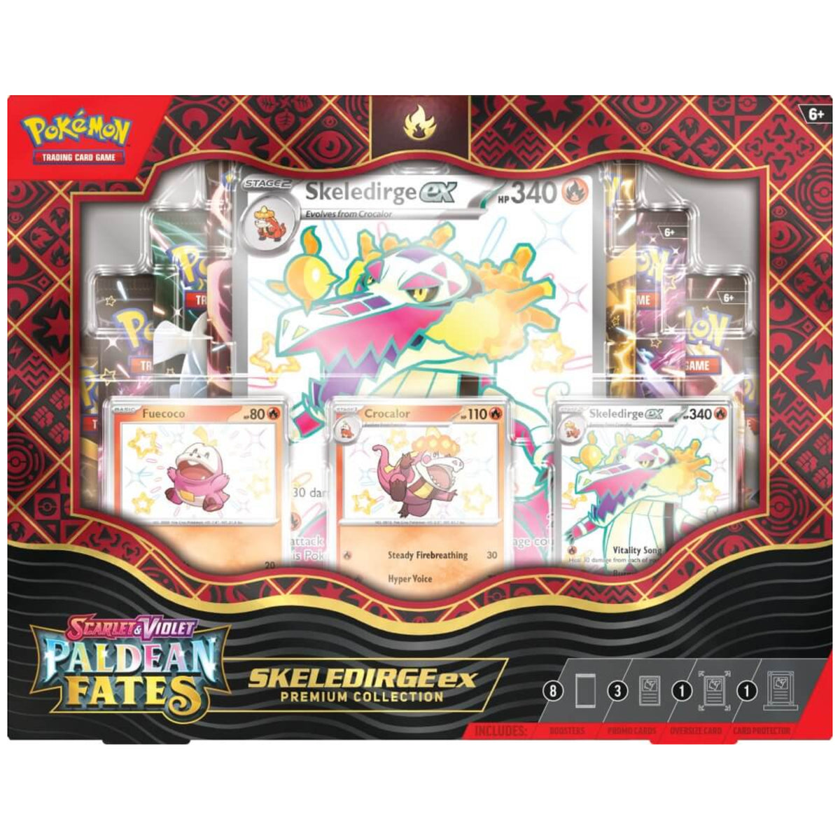 Pokemon TCG - Paldean Fates Premium Collection - Skeledirge ex