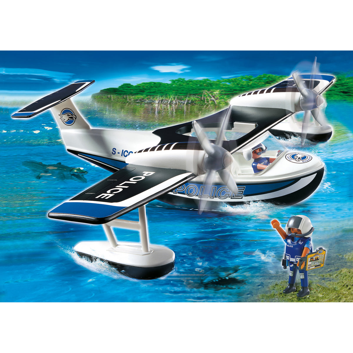 Playmobil Police Seaplane