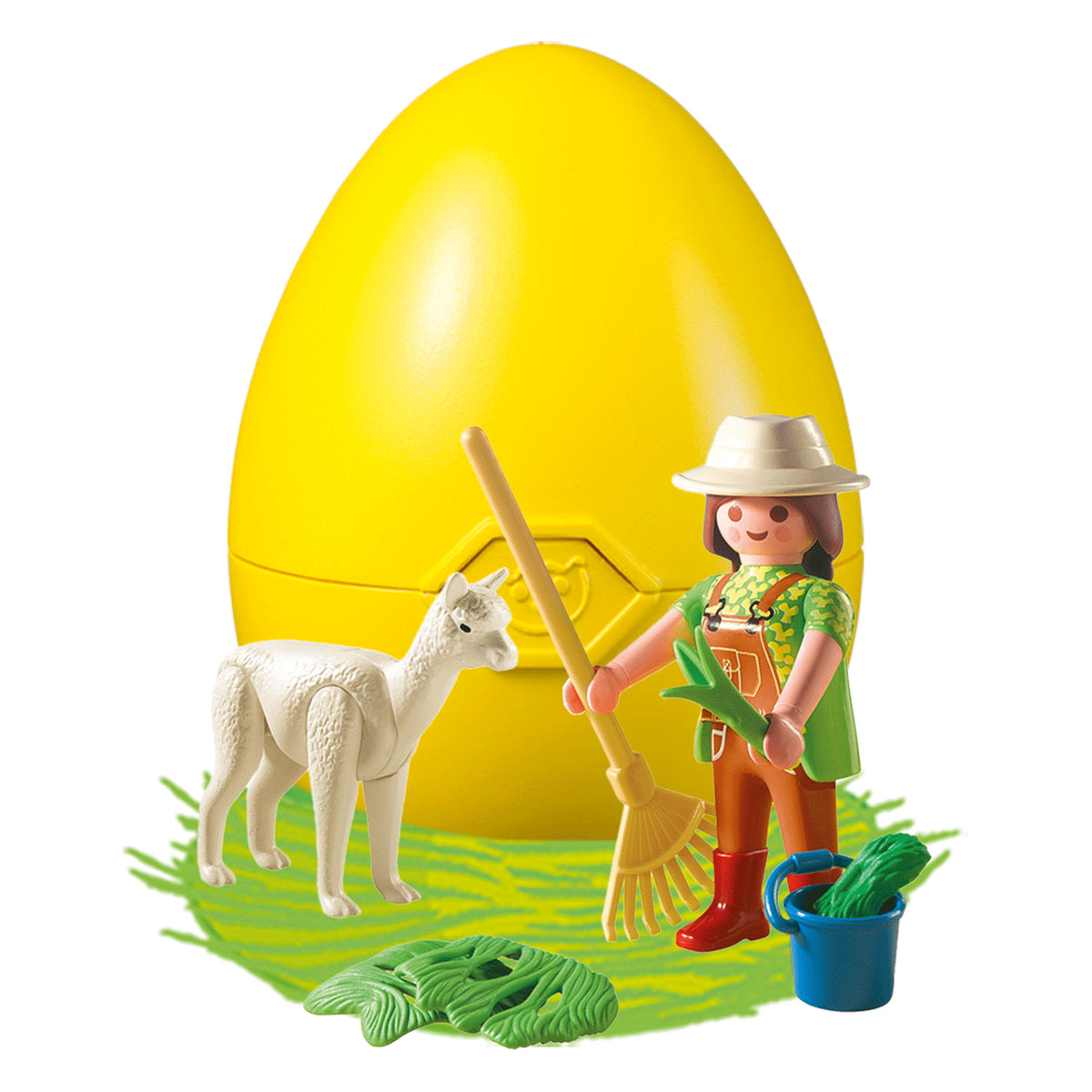 Playmobil Zookeeper with Alpaca