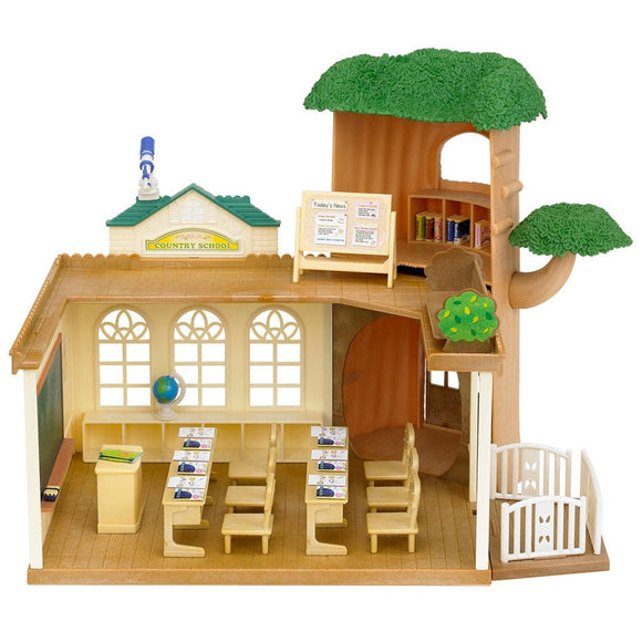 Sylvanian Families Country Tree School-5105-Animal Kingdoms Toy Store