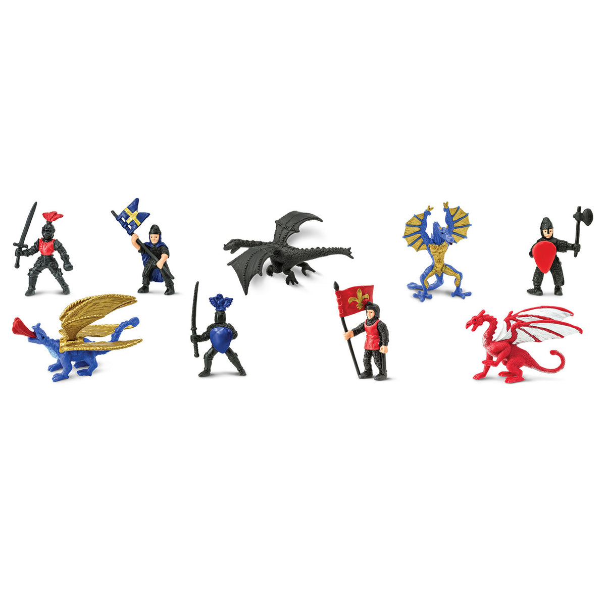 Safari Ltd Knights & Dragons 2 Toob