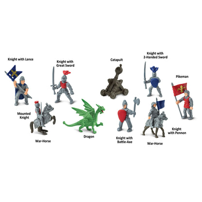 Safari Ltd Knights And Dragons Toob