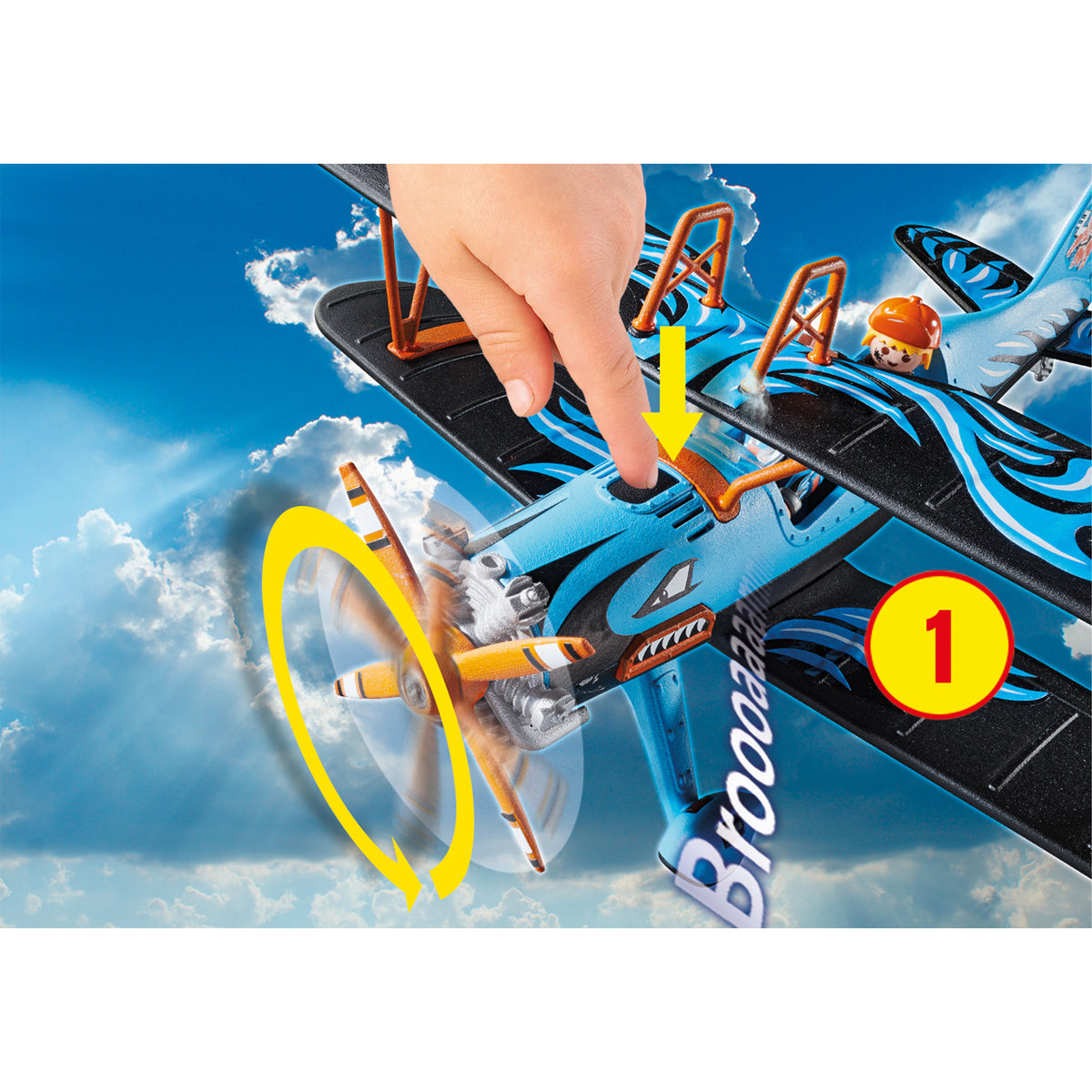 Playmobil Air Stunt Show Phoenix Biplane