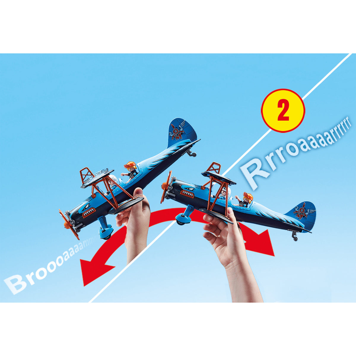 Playmobil Air Stunt Show Phoenix Biplane