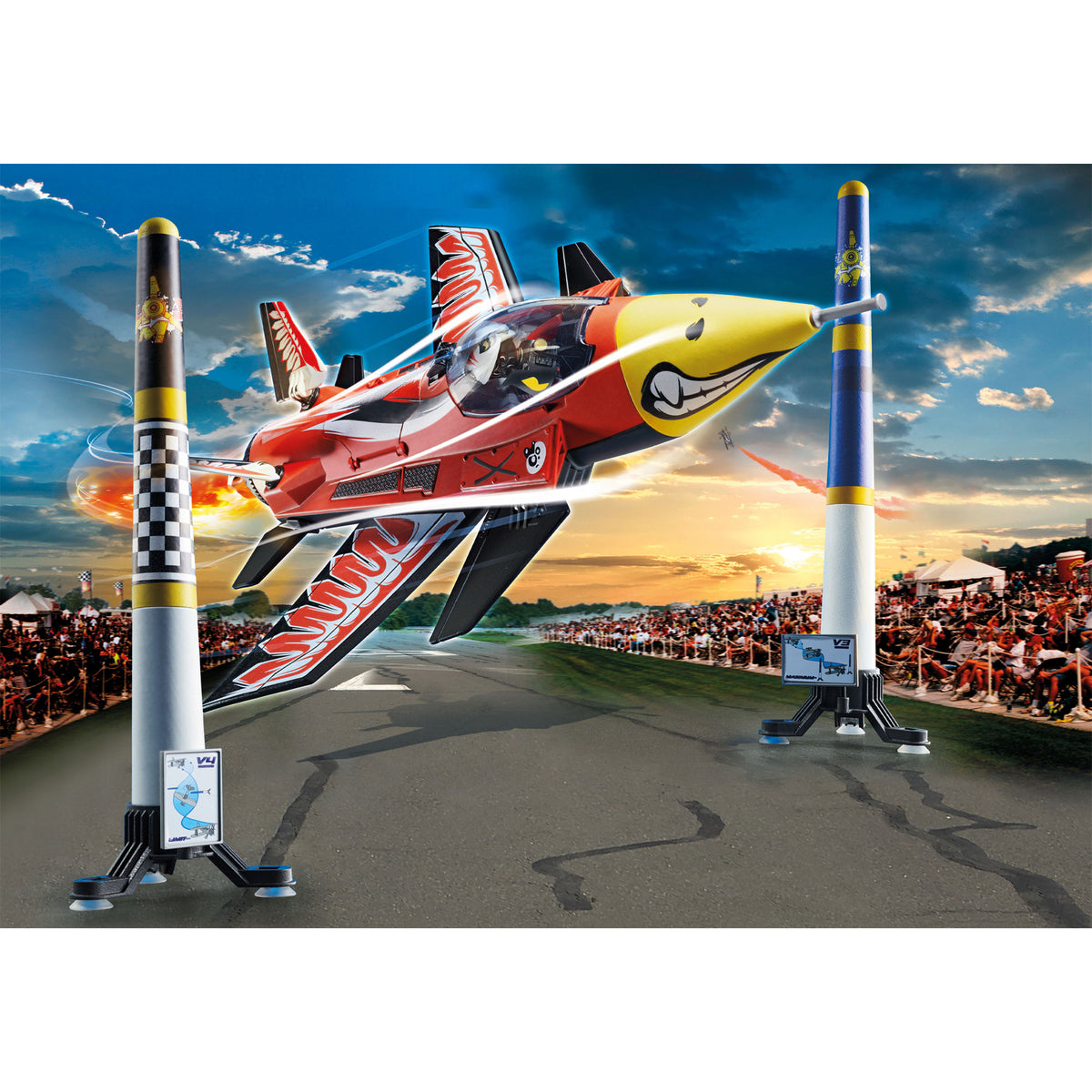 Playmobil Air Stunt Show Eagle Jet