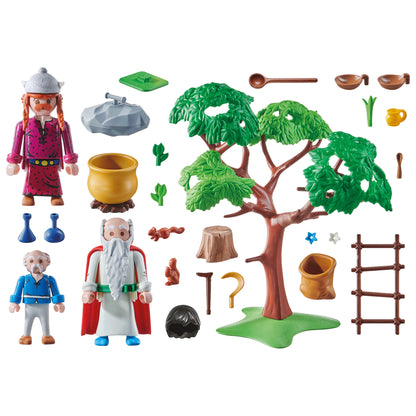 Playmobil Asterix: Getafix with the Cauldron of Magic Potion