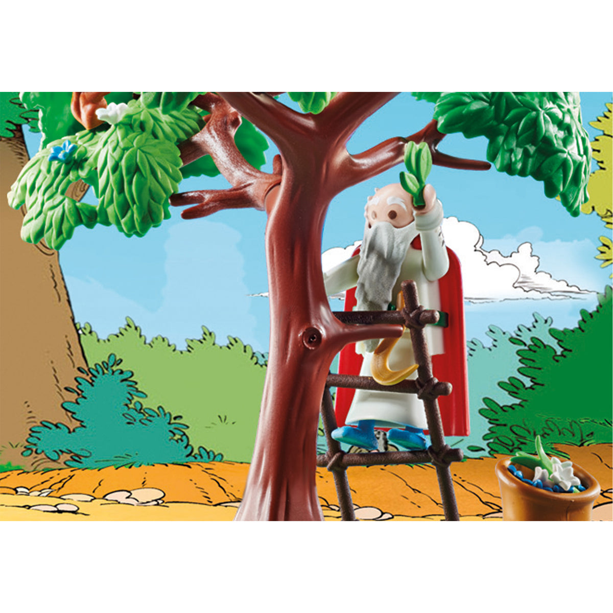 Playmobil Asterix: Getafix with the Cauldron of Magic Potion