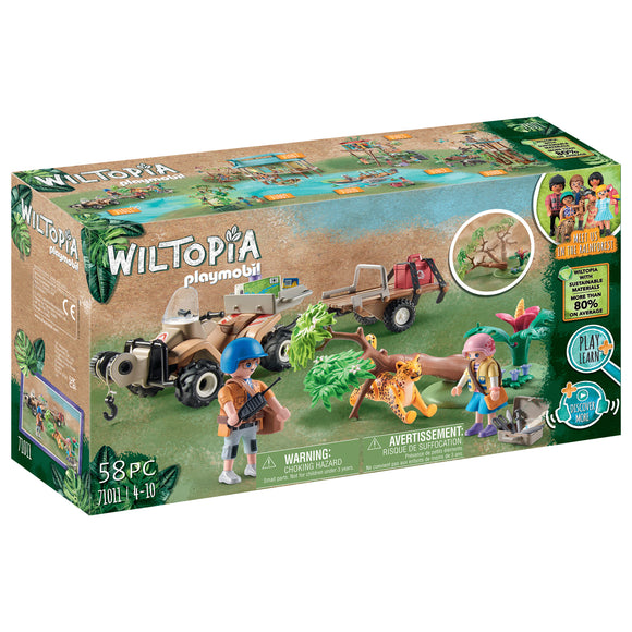 Playmobil Wiltopia: Animal Rescue Quad