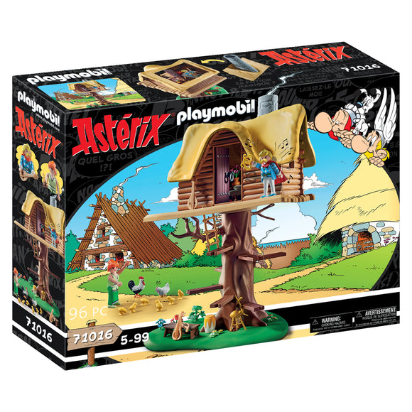 Playmobil Asterix: Cacofonix with treehouse