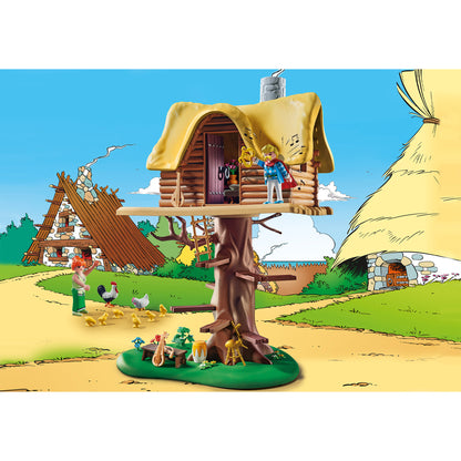 Playmobil Asterix: Cacofonix with treehouse