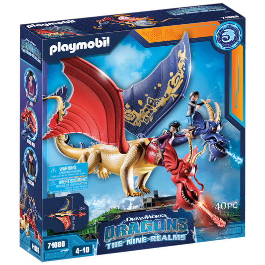 Playmobil Dragons The Nine Realms: Wu & Wei with Jun