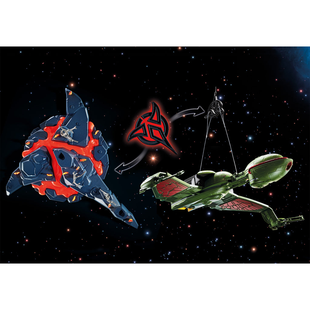 Playmobil Star Trek Klingon Bird-of-Prey 71089 pas cher