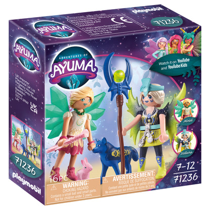 Playmobil Crystal and Moon Fairy with Soul Animals