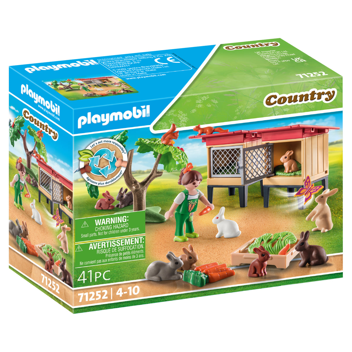 Playmobil Rabbit Hutch
