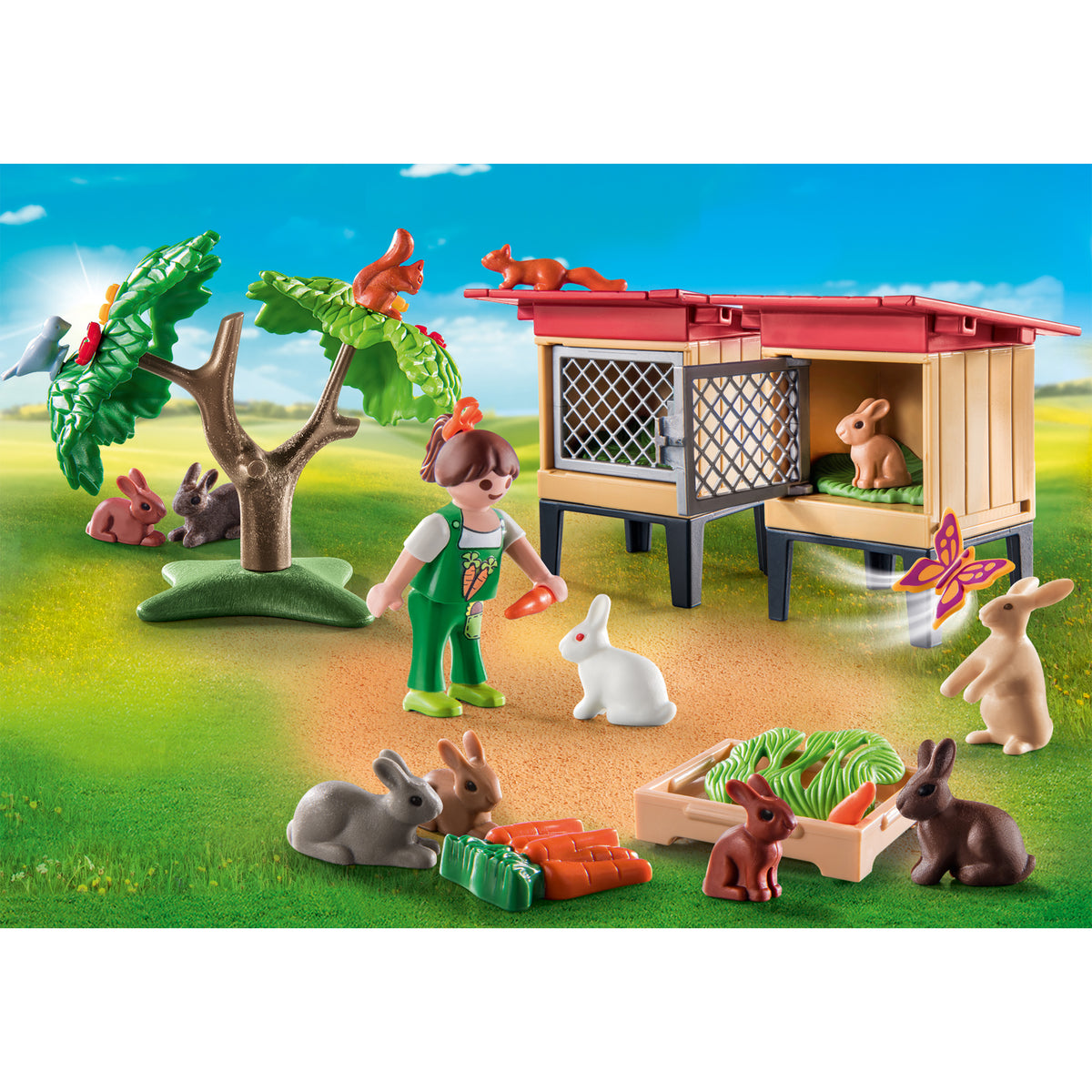 Playmobil Rabbit Hutch