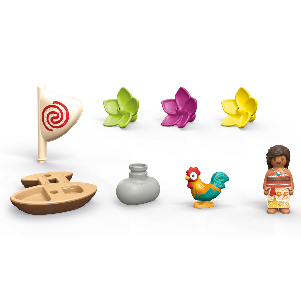 Playmobil 1.2.3 & Disney: Moana's Sail Boat