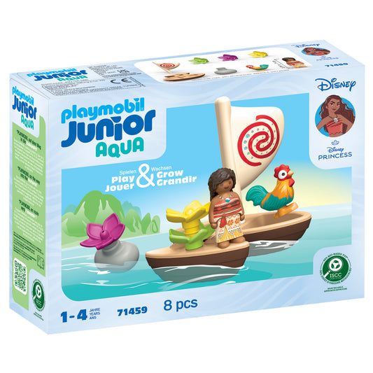 Playmobil 1.2.3 & Disney: Moana's Sail Boat