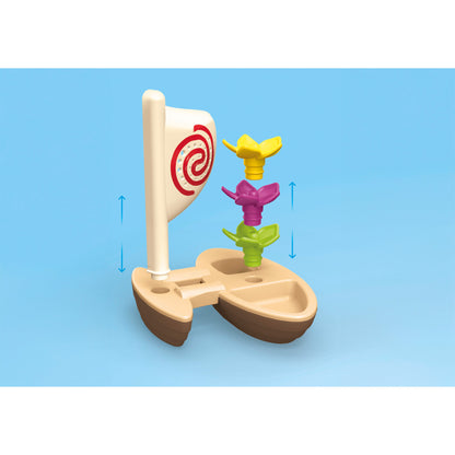 Playmobil 1.2.3 & Disney: Moana's Sail Boat