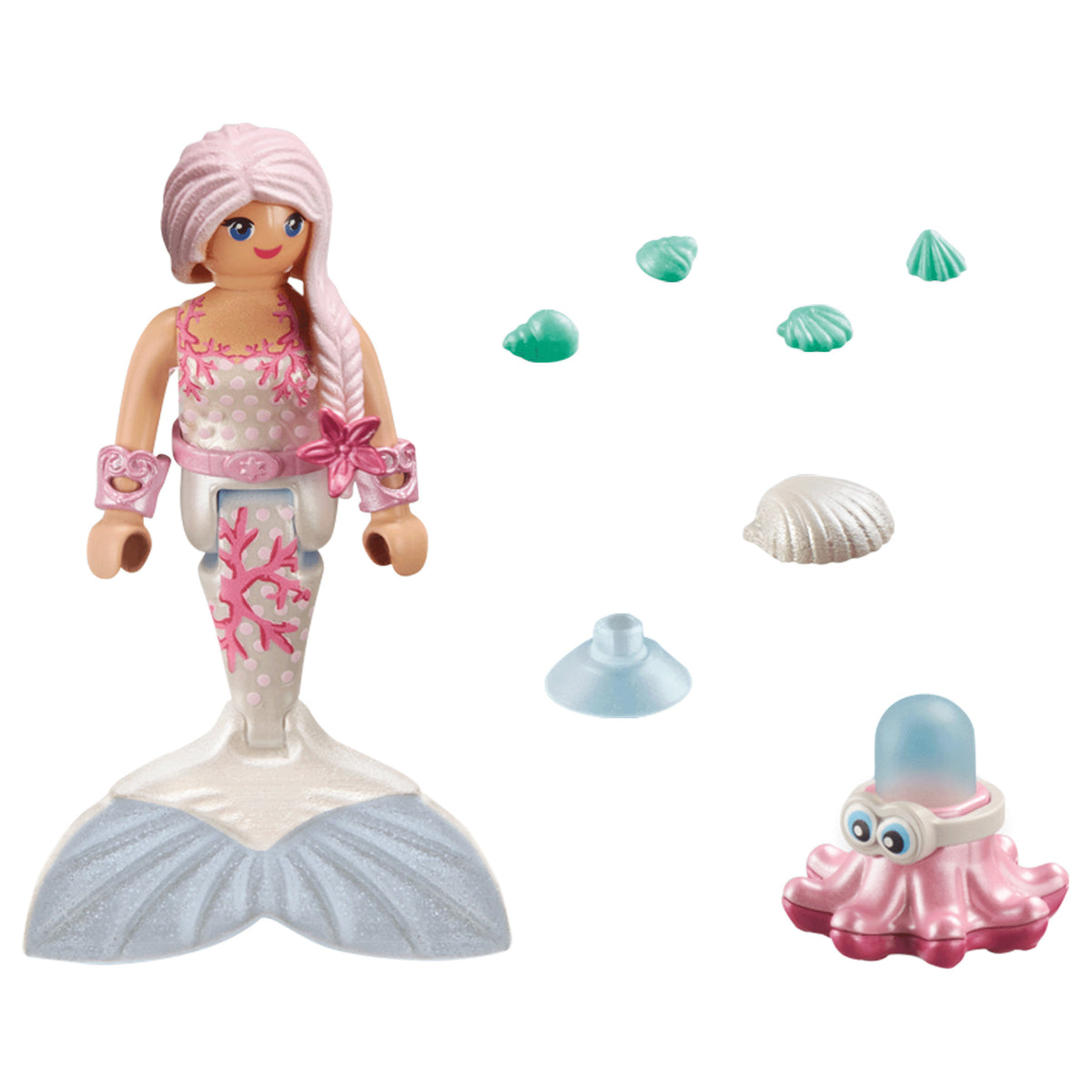 Playmobil Mermaid with Water Spray Octopus