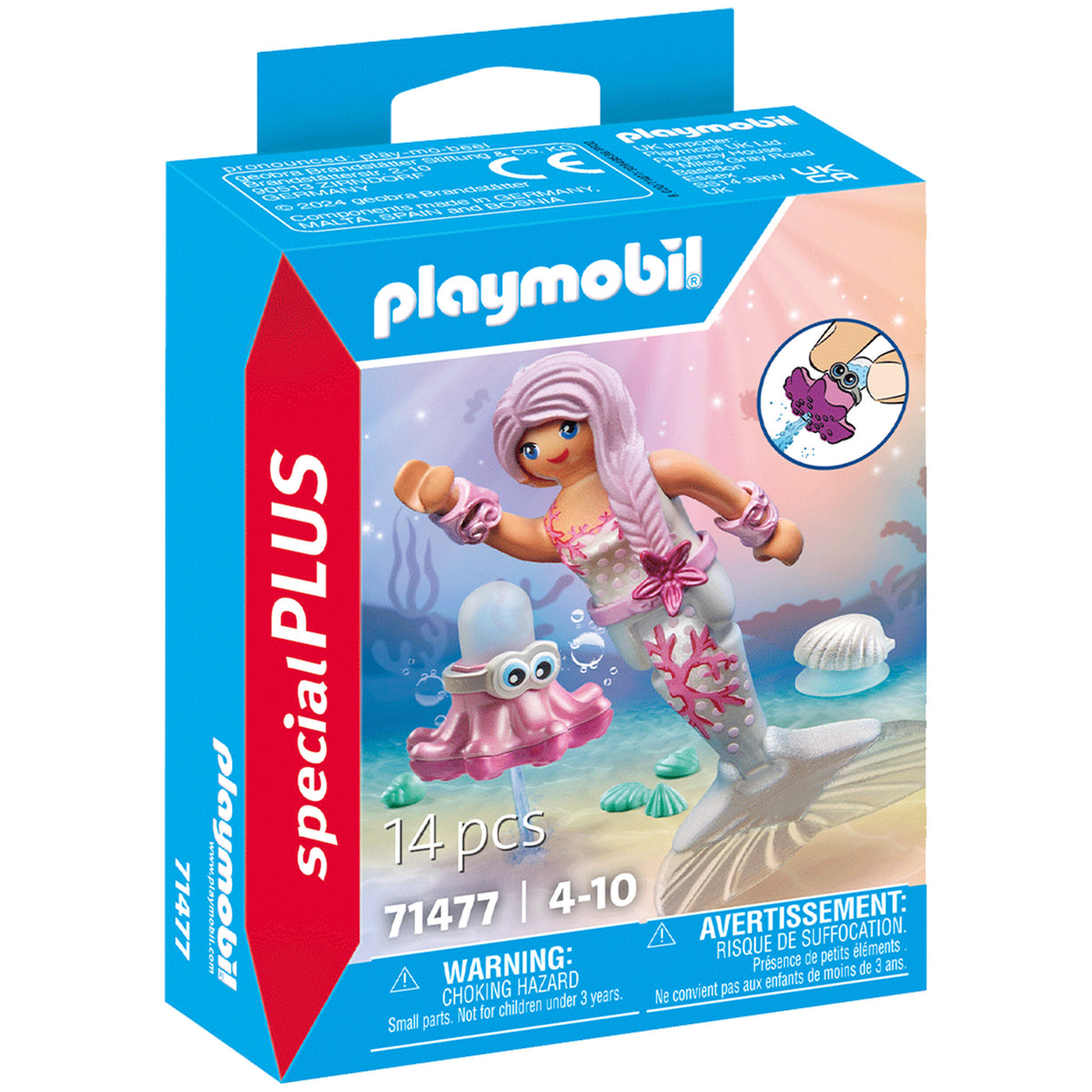 Playmobil Mermaid with Water Spray Octopus