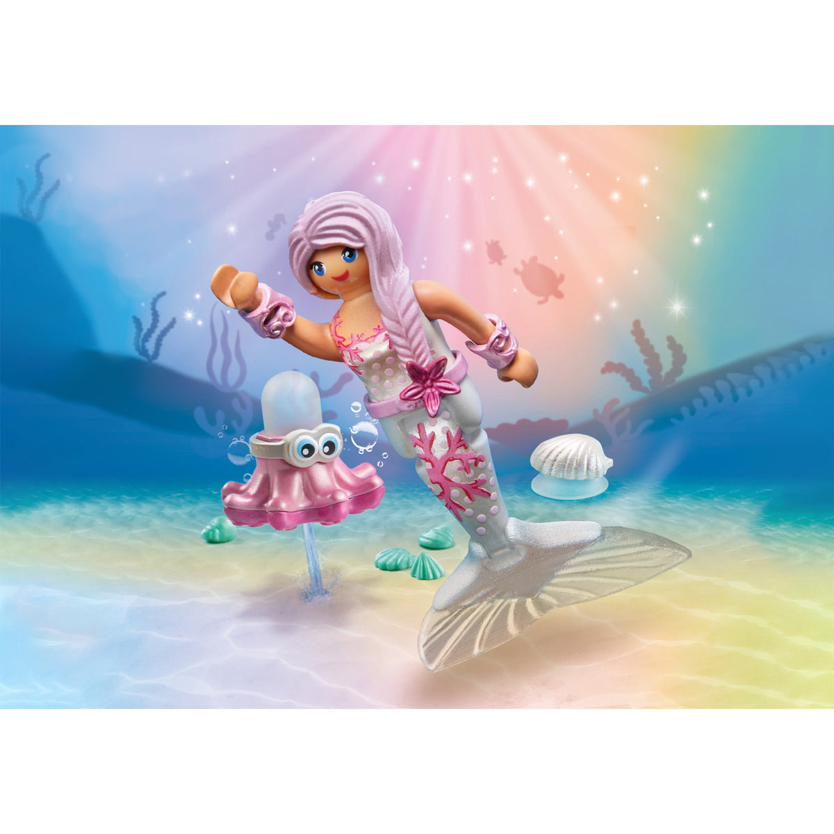 Playmobil Mermaid with Water Spray Octopus