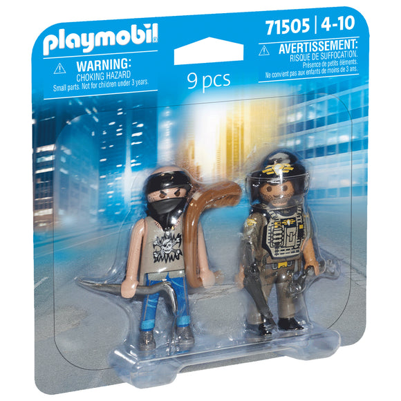 Playmobil Duo Pack Tactical Police with Thief