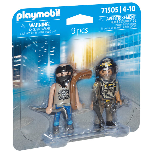 Playmobil Duo Pack Tactical Police with Thief