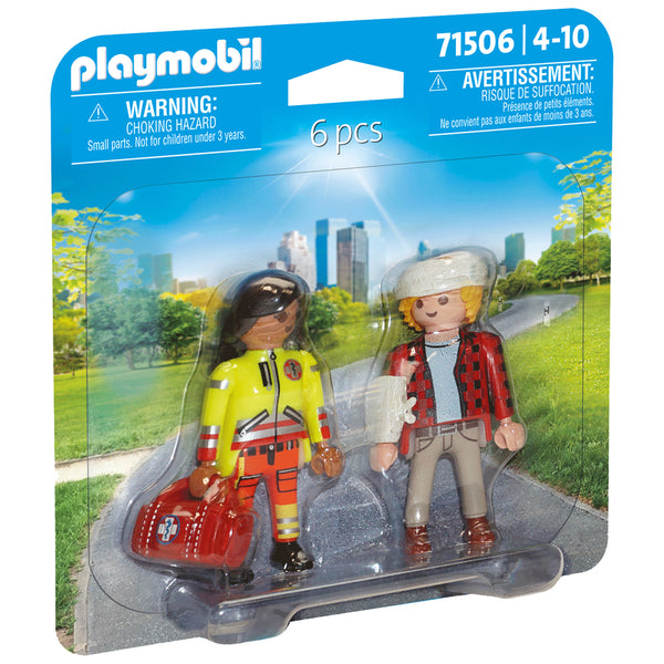 Playmobil Duo Pack Paramedic with Patient