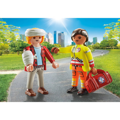 Playmobil Duo Pack Paramedic with Patient