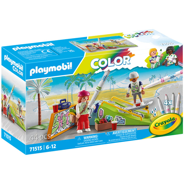 Playmobil Crayola Skate Park