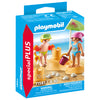 Playmobil Kids with sand castle