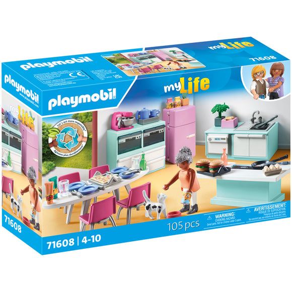 Playmobil Kitchen with dining place
