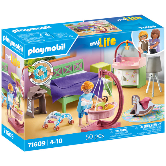 Playmobil Sleeping Room with Baby Play Corner