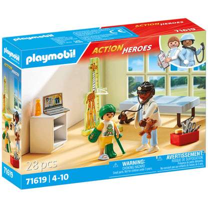 Playmobil Patient on Crutches