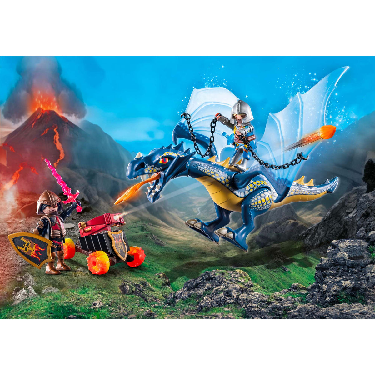 Playmobil Dragon in Combat
