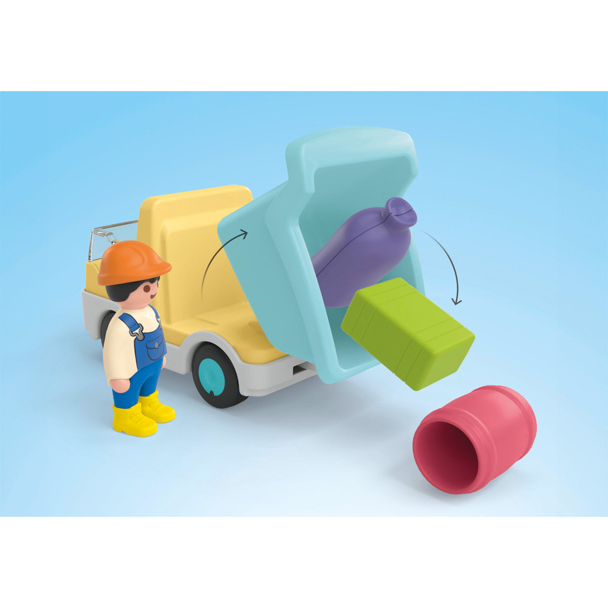 Playmobil JUNIOR: Construction Truck with Garage