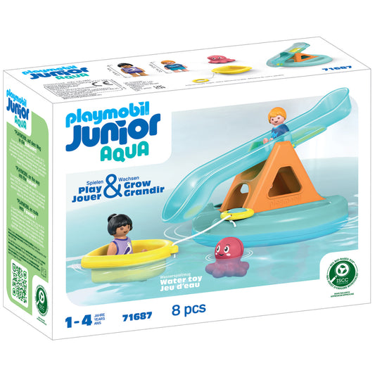 Playmobil JUNIOR AQUA: Water Seesaw with Boat