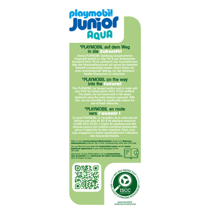 Playmobil Junior Aqua: Water Slide with Sea Animals