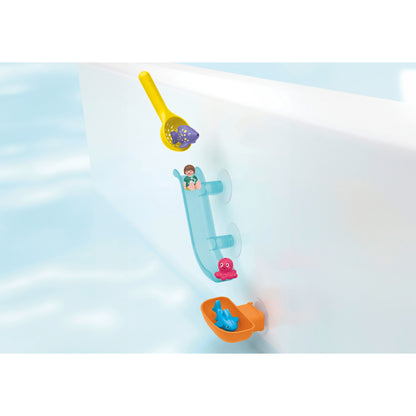 Playmobil Junior Aqua: Water Slide with Sea Animals