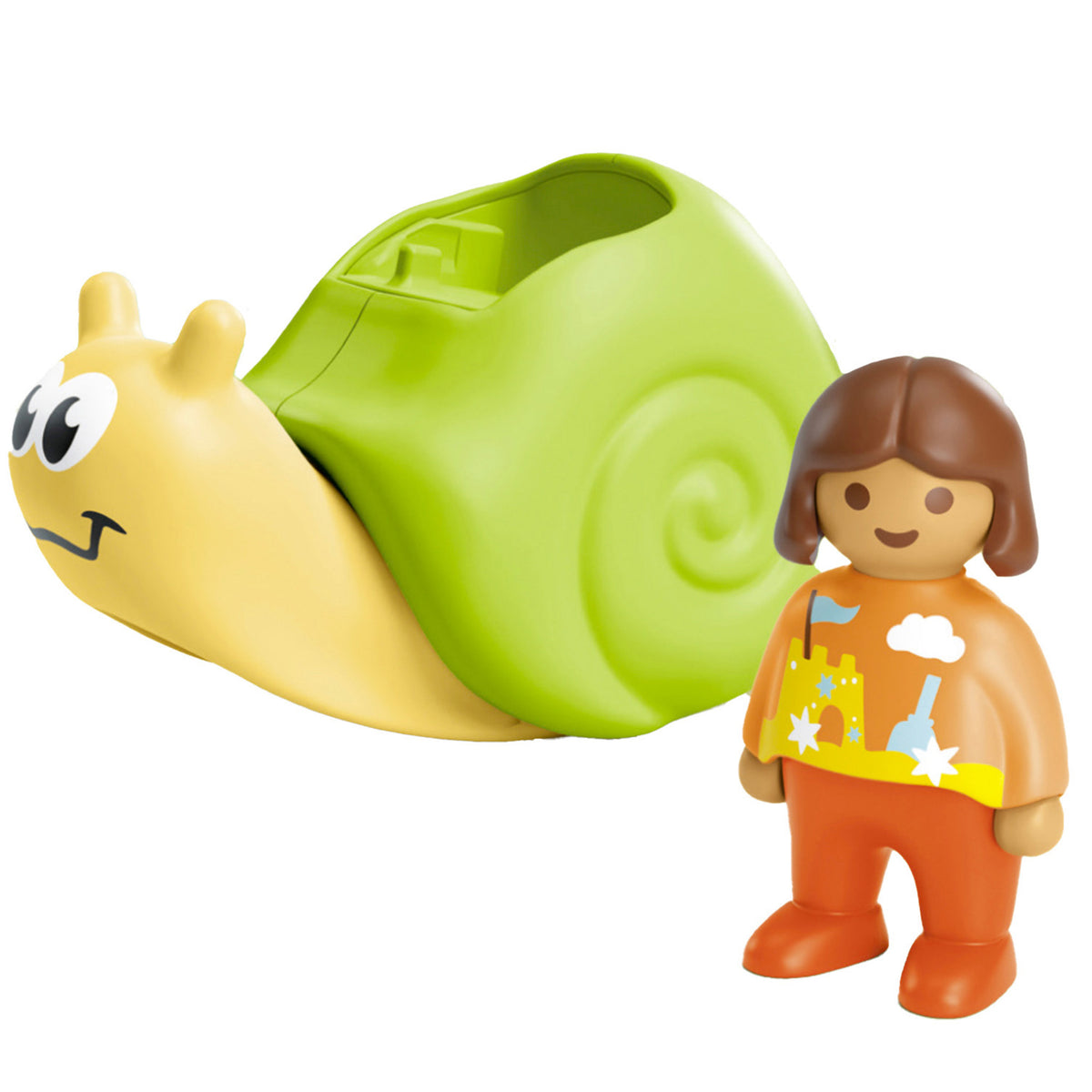 Playmobil JUNIOR: Rocking Snail with Rattle Feature